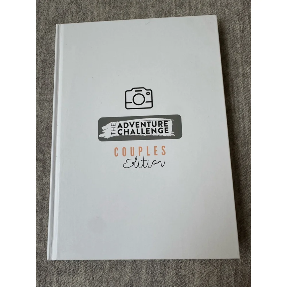 The Adventure Challenge Couples Edition Book - White